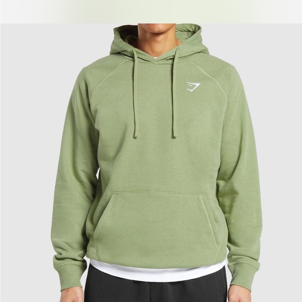 Brand New Gymshark Natural Sage Green Hoodie